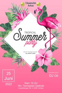 Tropical Summer Party / 25.Juni / 19:00 Uhr