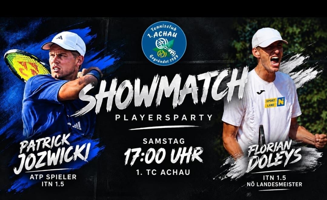 Showmatch NÖ-Landesmeister gegen ATP-Spieler